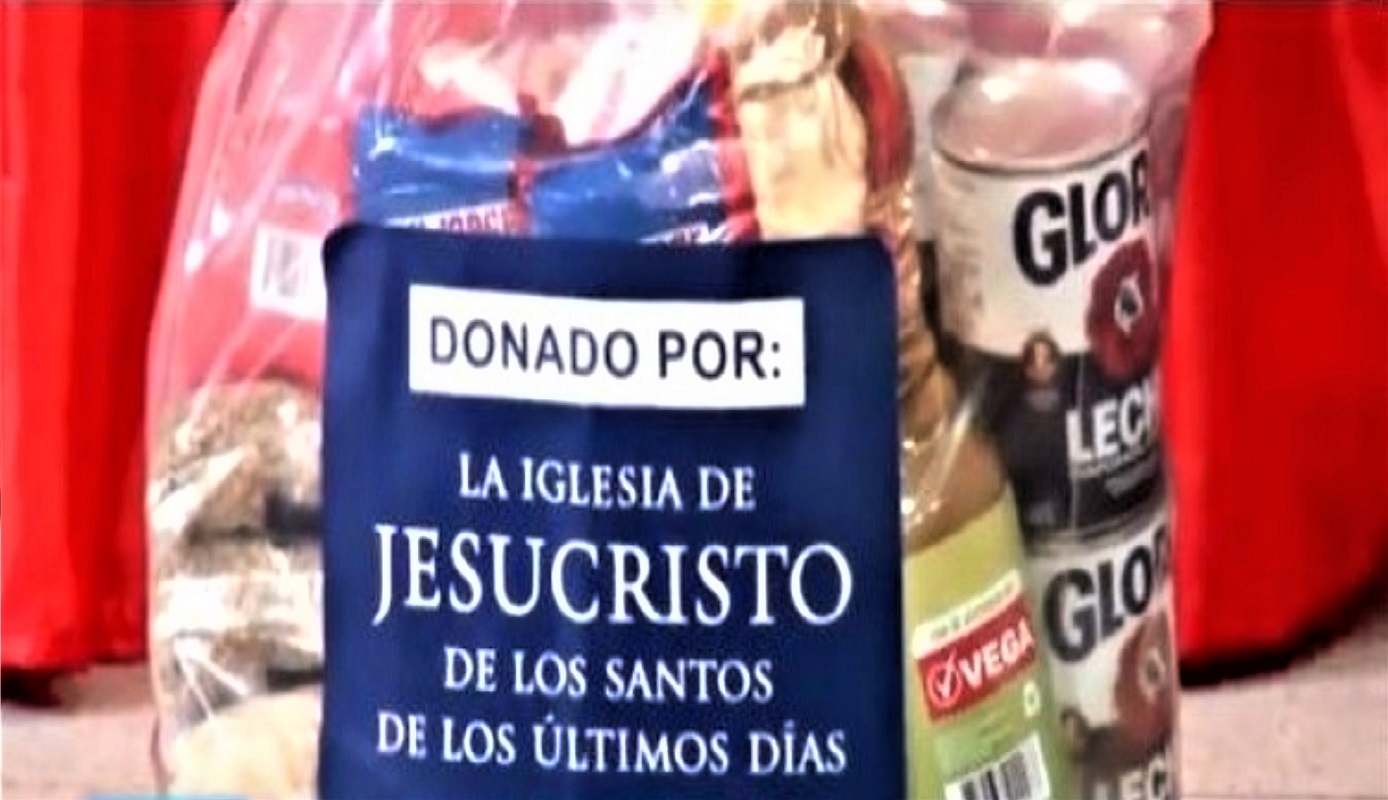Iglesia de Jesucristo dona 11 toneladas de alimentos a Municipalidad de Zarumilla en Tumbes.
