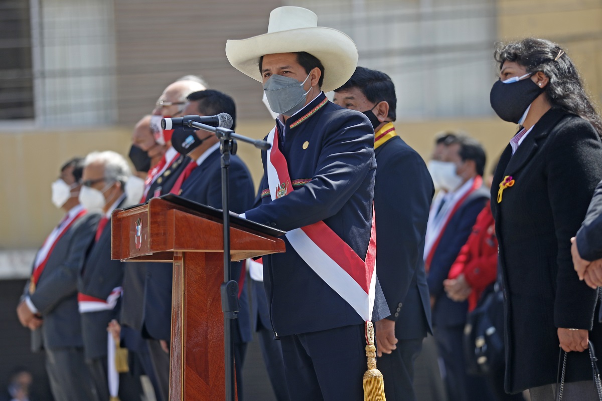 La agenda del gobierno la pone el pueblo sostuvo el jefe de Estado al participar en el 92 aniversario de la reincorporación de Tacna al Perú.