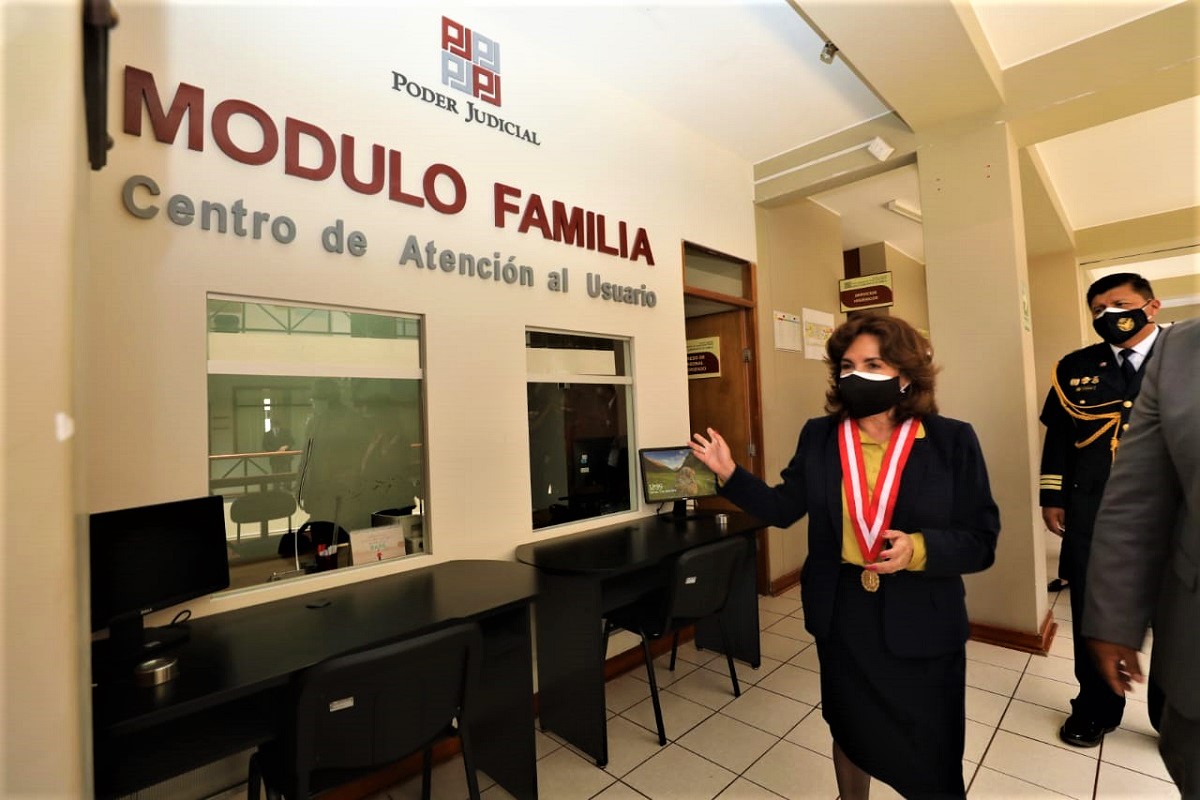 Desde Tacna presidenta del poder judicial propone proyecto para unificar en un solo procedimiento los procesos por alimentos.