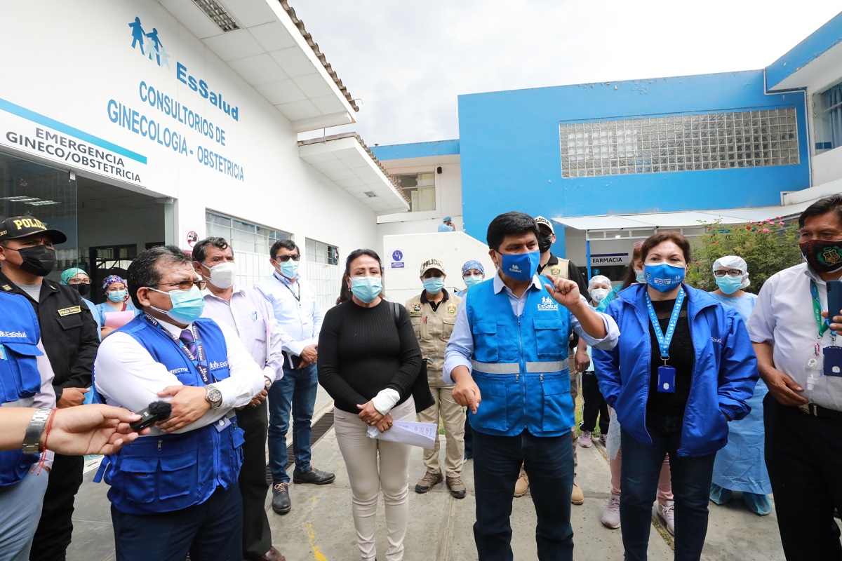 EsSalud está preparada para enfrentar una tercera ola de pandemia, también se anunció construcción de moderno hospital en Huánuco.