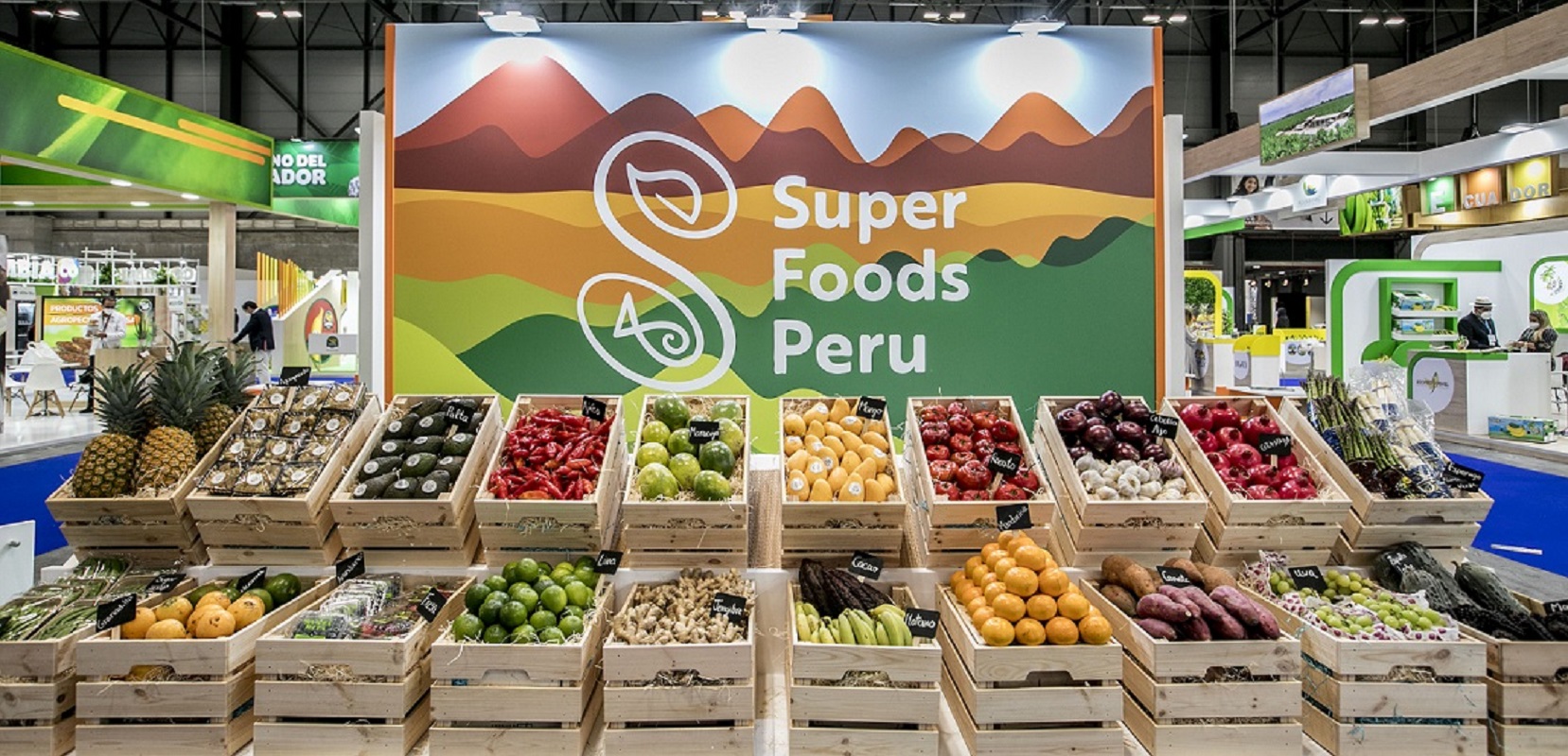 La palta es el producto estrella en el Fruit Attraction 2021 Madrid, el Perú es el segundo exportador de este producto.