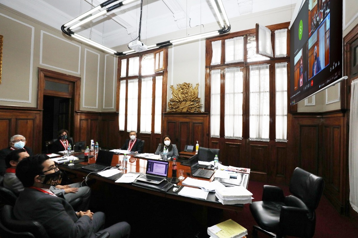 Elvia Barrios y Consejo Ejecutivo del Poder Judicial que preside cumplen labores presenciales diaria de ocho horas a más.