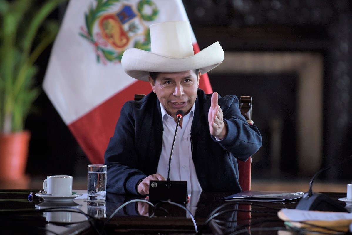 Jefe de Estado Pedro Castillo Terrones se reunirá con líderes políticos del país con representación parlamentaria.