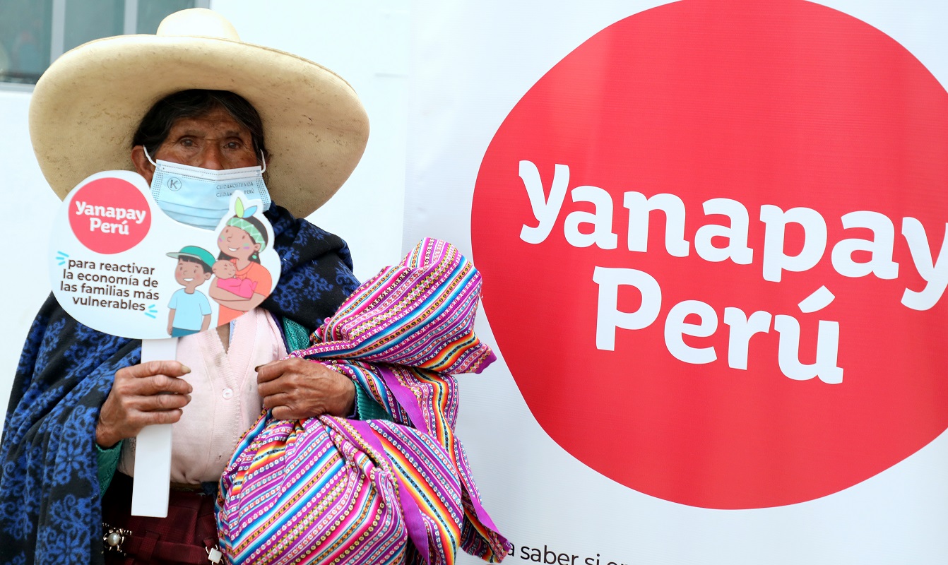 Beneficiarios que aún no cobran el apoyo económico Yanapay Perú ya pueden hacerlo en agencias del Banco de la Nación.