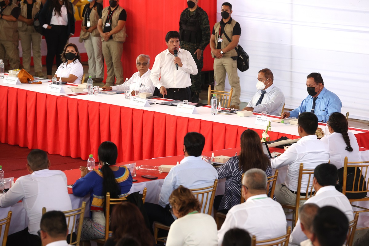 Se declara en emergencia Ucayali anuncia presidente Pedro Castillo tras clausurar el VIII Consejo de Ministros Descentralizado.