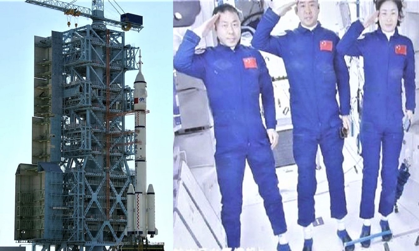 China lanzó con éxito su nave espacial Shenzhou-14, que se espera finalice la construcción de su propia Estación Espacial.