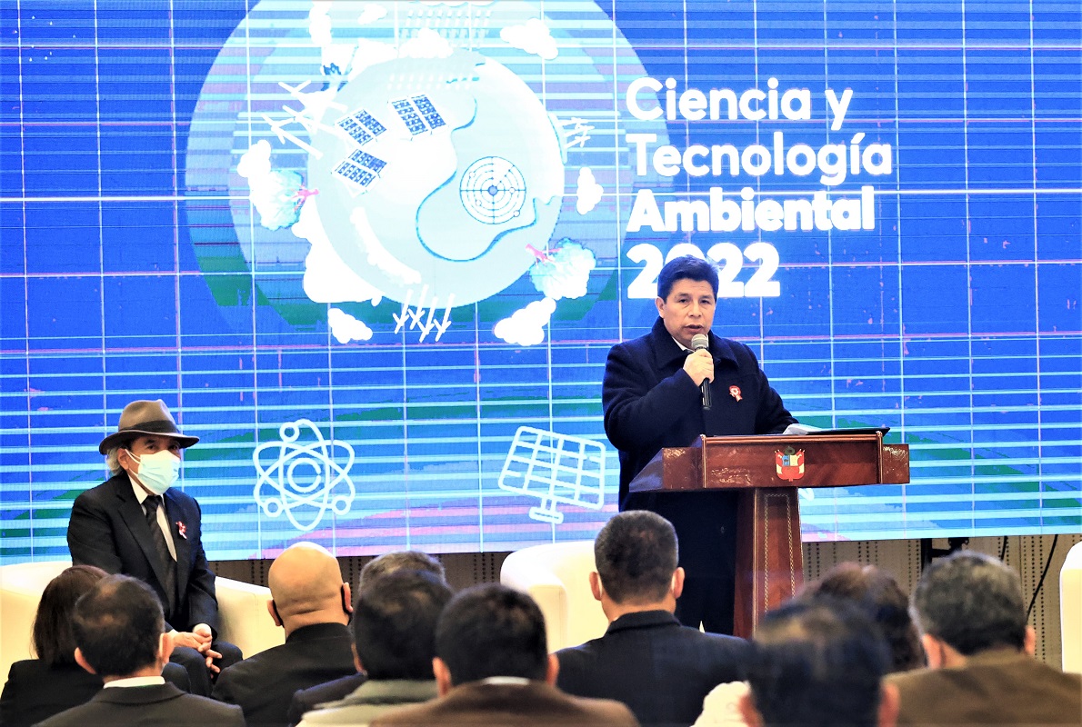 Jefe de Estado Pedro Castillo, pide a la nueva mesa directiva del Congreso, priorice creación del Ministerio de Ciencia, Tecnología e Innovación.