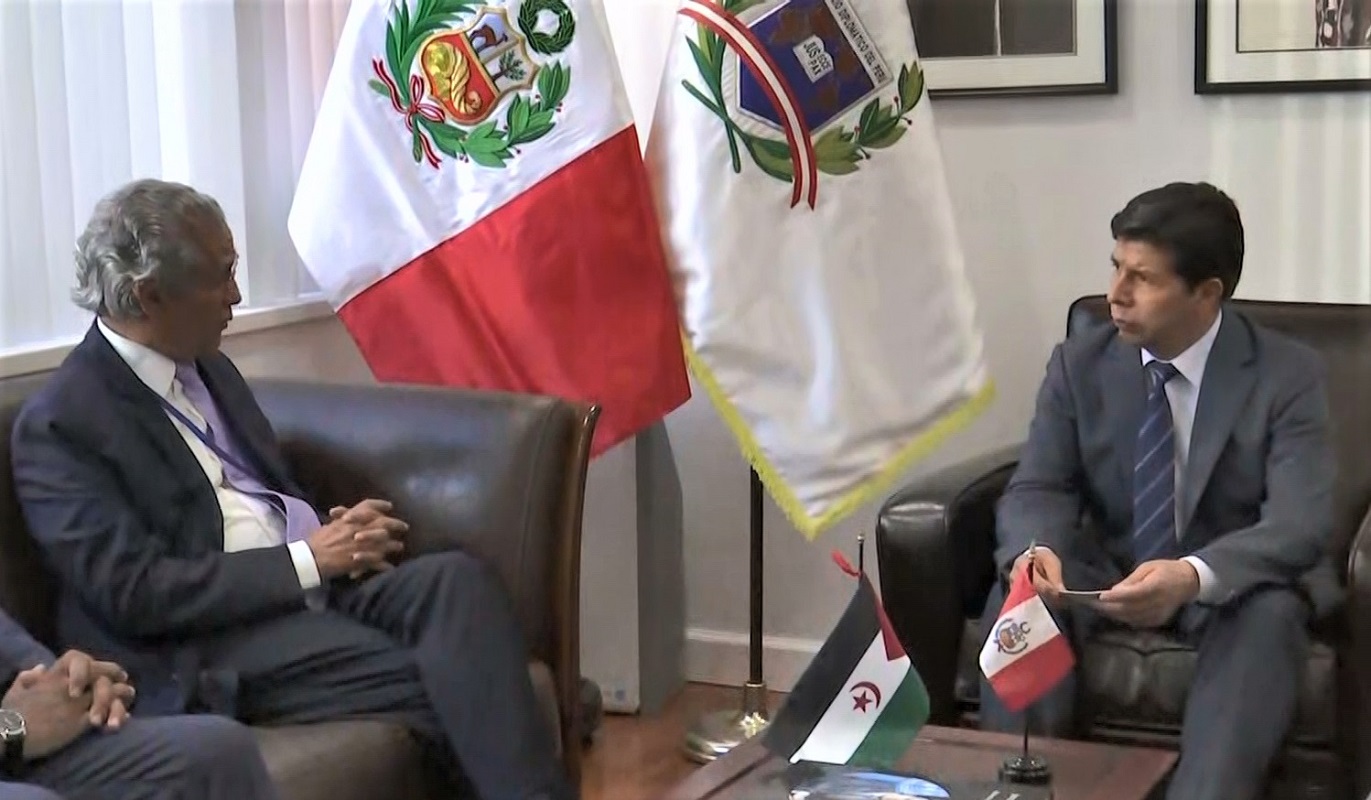 Jefe de Estado Pedro Castillo, reafirmó restablecimiento de as relaciones diplomáticas con la República Árabe Saharaui Democrática.