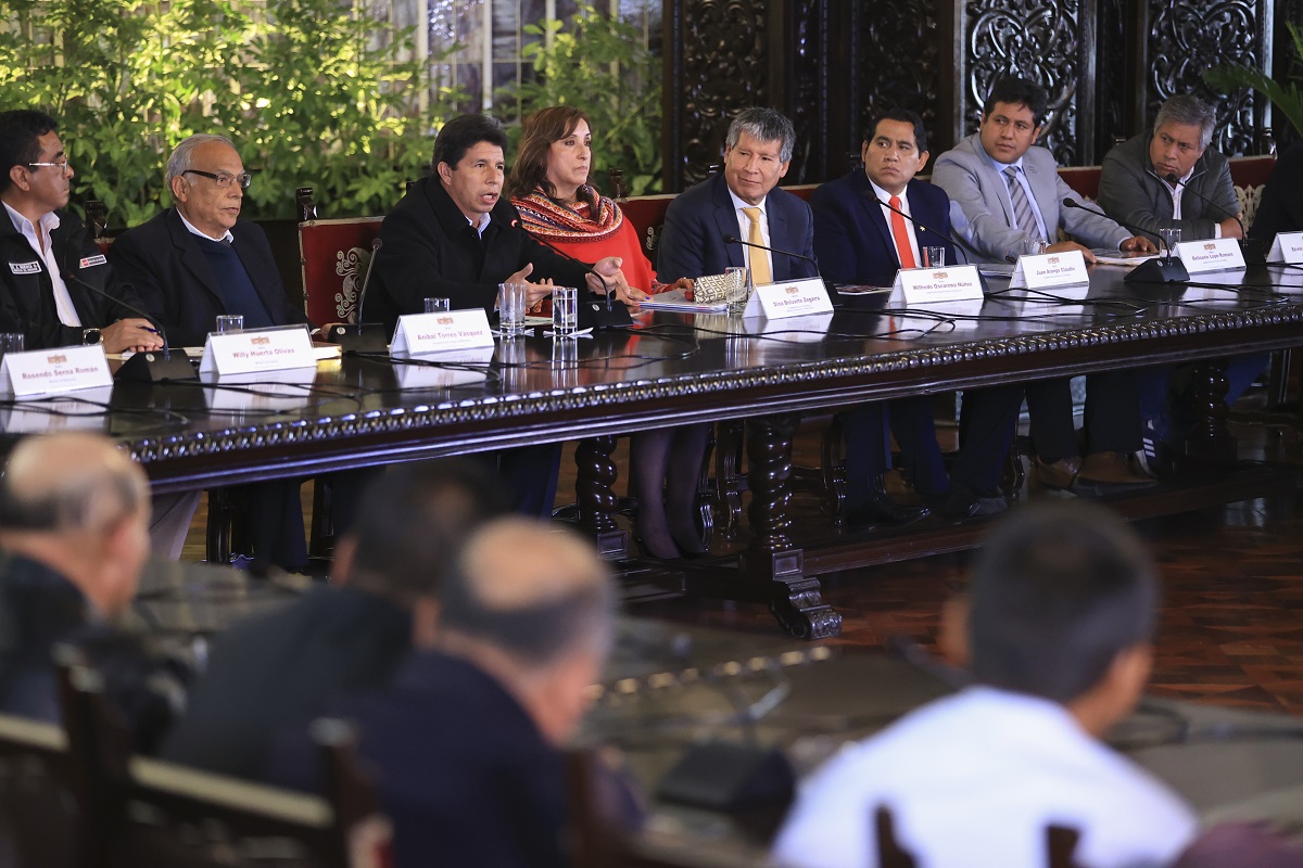 Gobierno de apertura y acompañamiento a las autoridades locales, a fin de que se agilice la inversión pública en Ayacucho, sostuvo presidente Pedro Castillo.