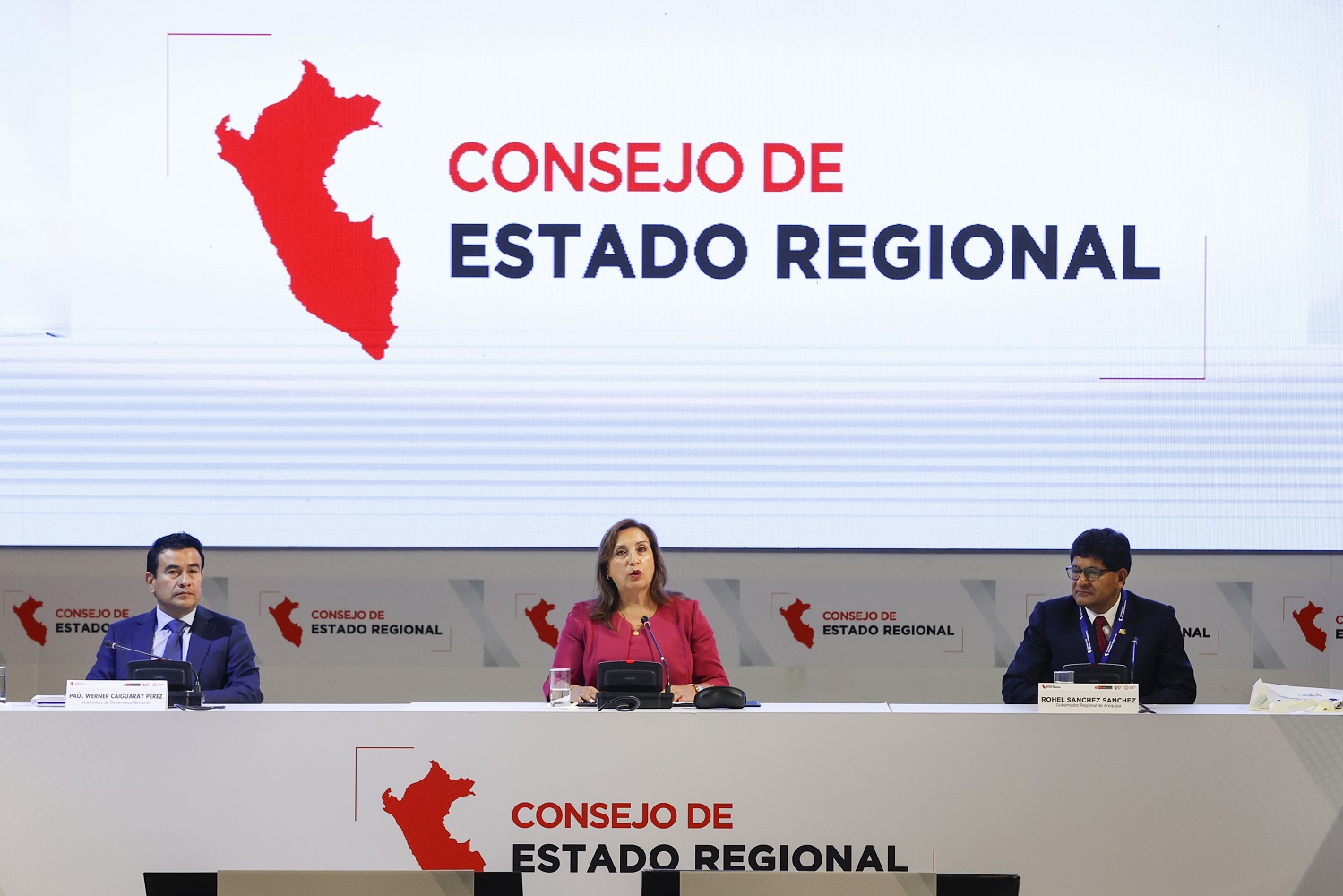 Consejo de Estado Regional, busca resolver problemas de poblaciones más vulnerables del país, indicó presidenta Dina Boluarte.