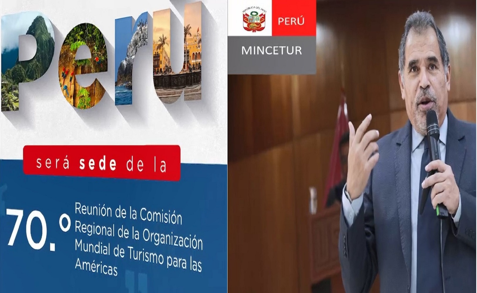 En 2025 el Perú será sede de la “70° Reunión de la Comisión Regional de la OMT para las Américas”, lo anunció el Ministerio de Comercio Exterior y Turismo.