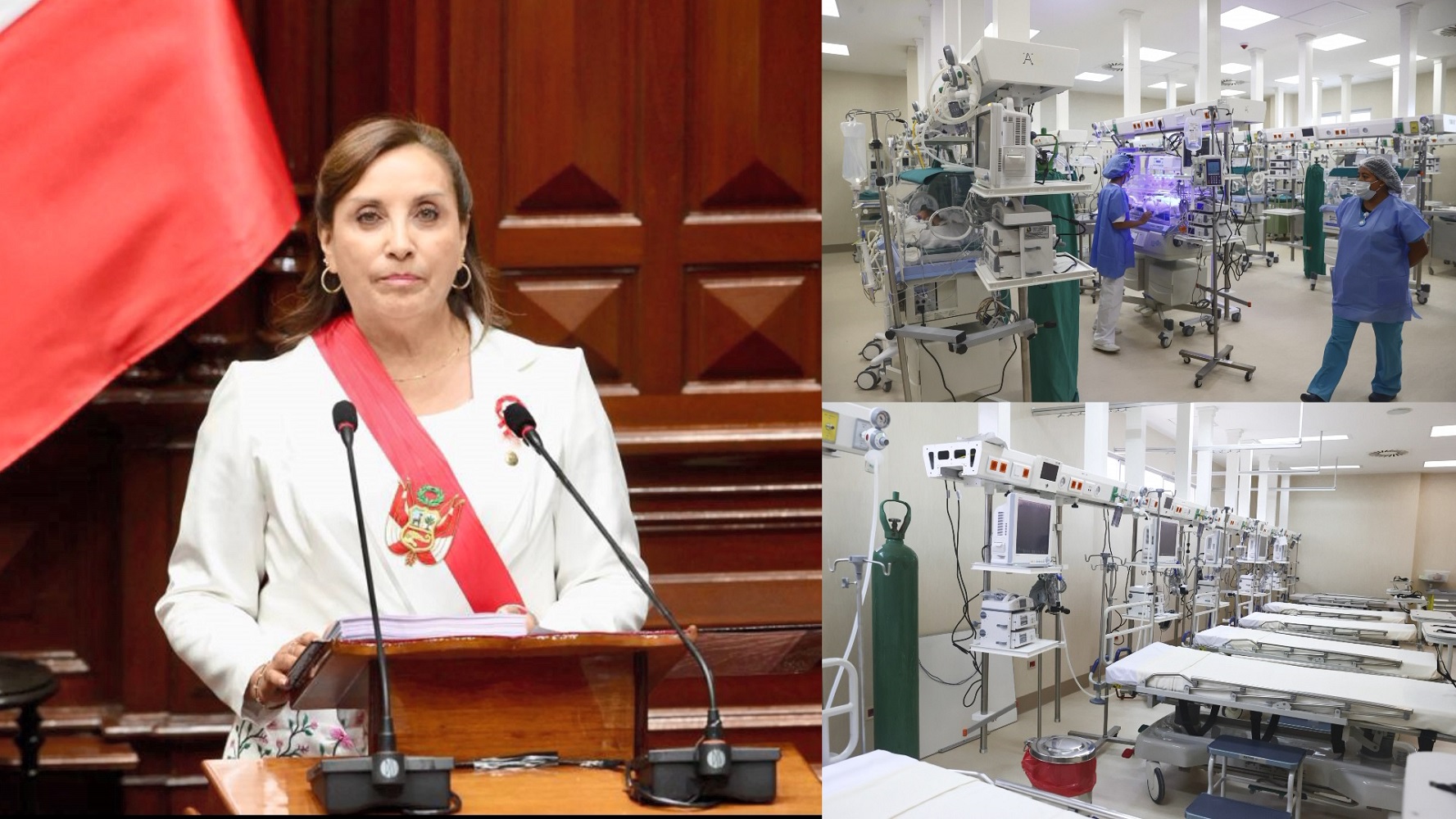 Dina Boluarte: "Construiremos seis Hospitales de Alta Complejidad en seis regiones del Perú, para mi gobierno la Salud es un Derecho Humano"