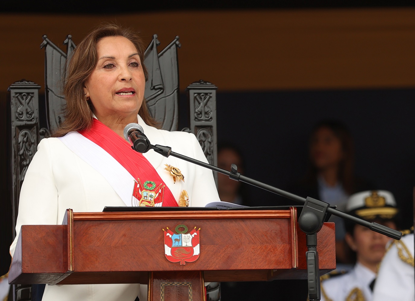 Dina Boluarte: En el Día de la Marina y aniversario del combate de Angamos, hemos destinado más de S/ 588 millones para su desarrollo industrial.