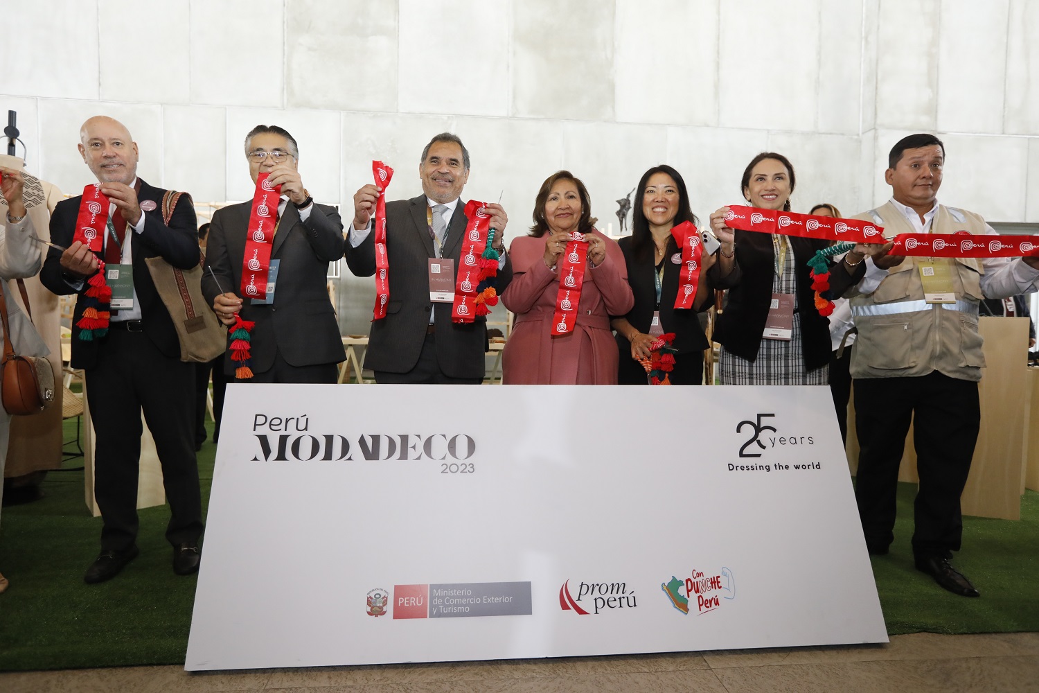 Se inauguró Perú MODA DECO 2023 con los mejor de la vestimenta y la decoración peruana, asisten compradores internacionales.
