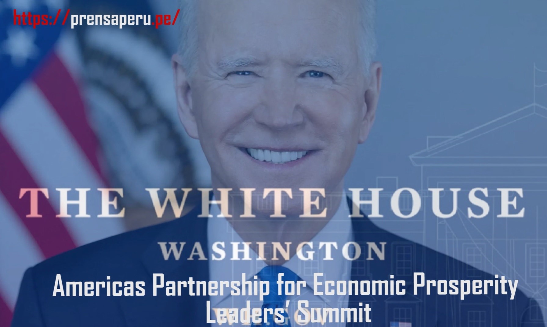 Presidente Joe Biden en conferencia de prensa detalló la "Cumbre de Líderes de la Asociación de las Américas para la Prosperidad Económica".