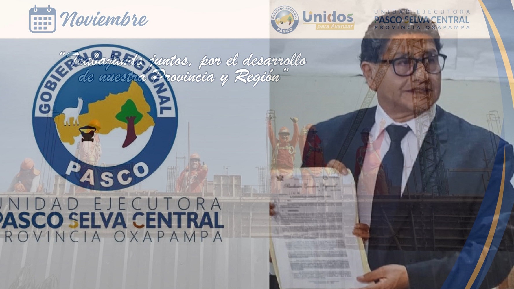 El político y economista peruano Omar Raúl Raraz Pascual, es designado Gerente de la Unidad Ejecutora Pasco Selva Central Oxapampa.