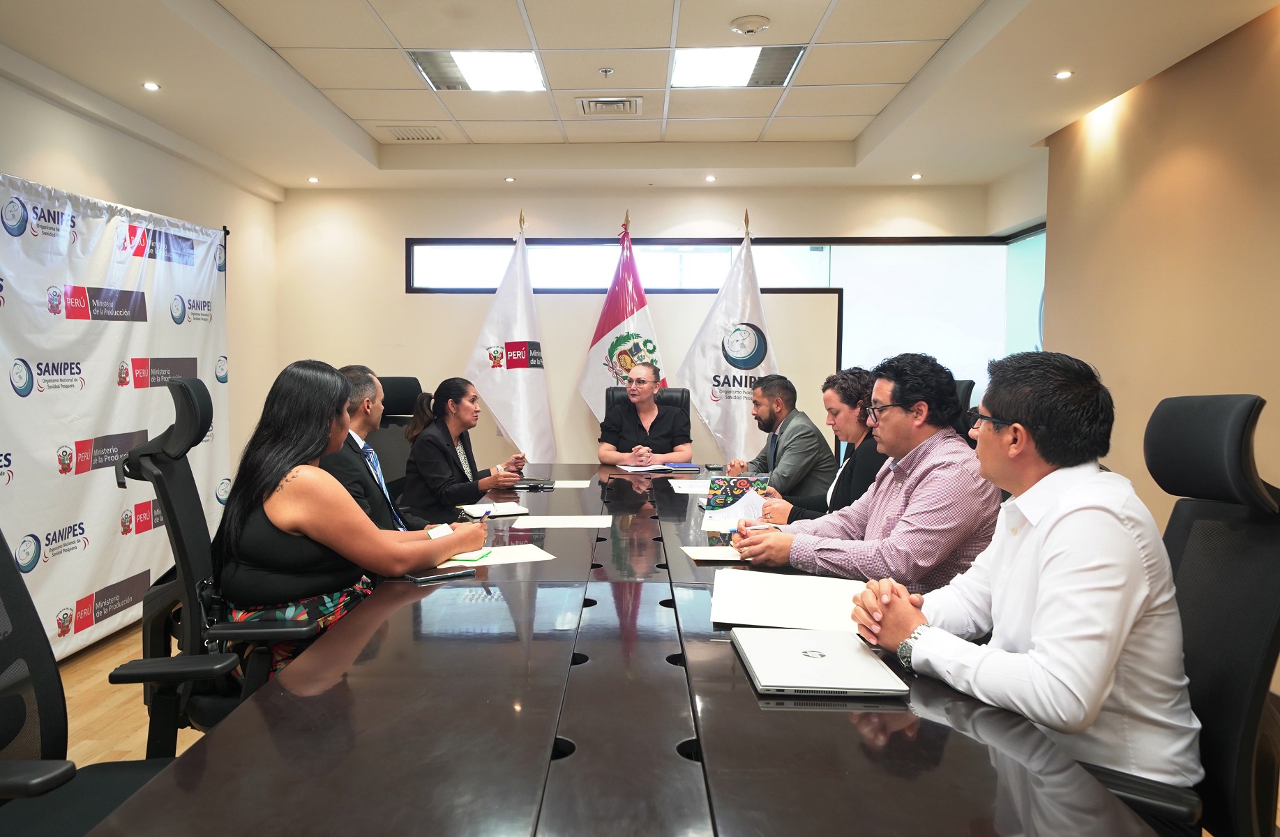Sanipes: Gobierno del Perú ratifica fortalecer trabajo conjunto con Brasil en el sector hidrobiológico.