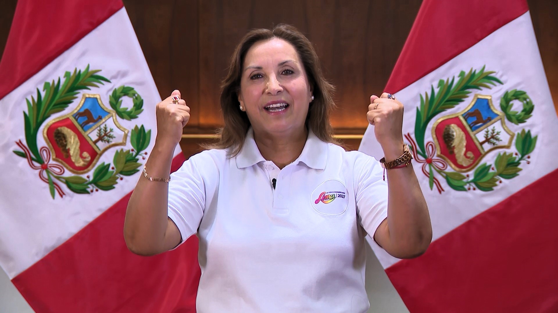 Gobierno garantiza éxito y seguridad de Juegos Panamericanos y Parapanamericanos 2027, indicó en mensaje a la nación presidenta Dina Boluarte.