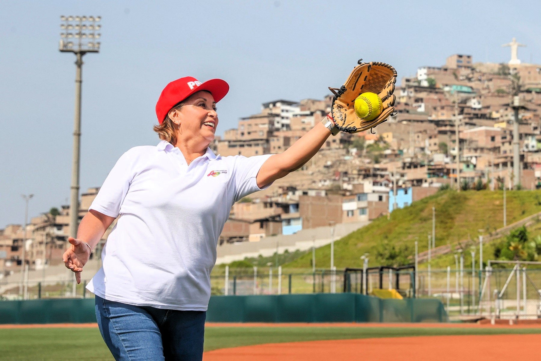La jefa de la nación, Dina Boluarte Zegarra, inspecciona desde tempranas horas del día sedes de los Juegos Panamericanos y Parapanamericanos 2027.