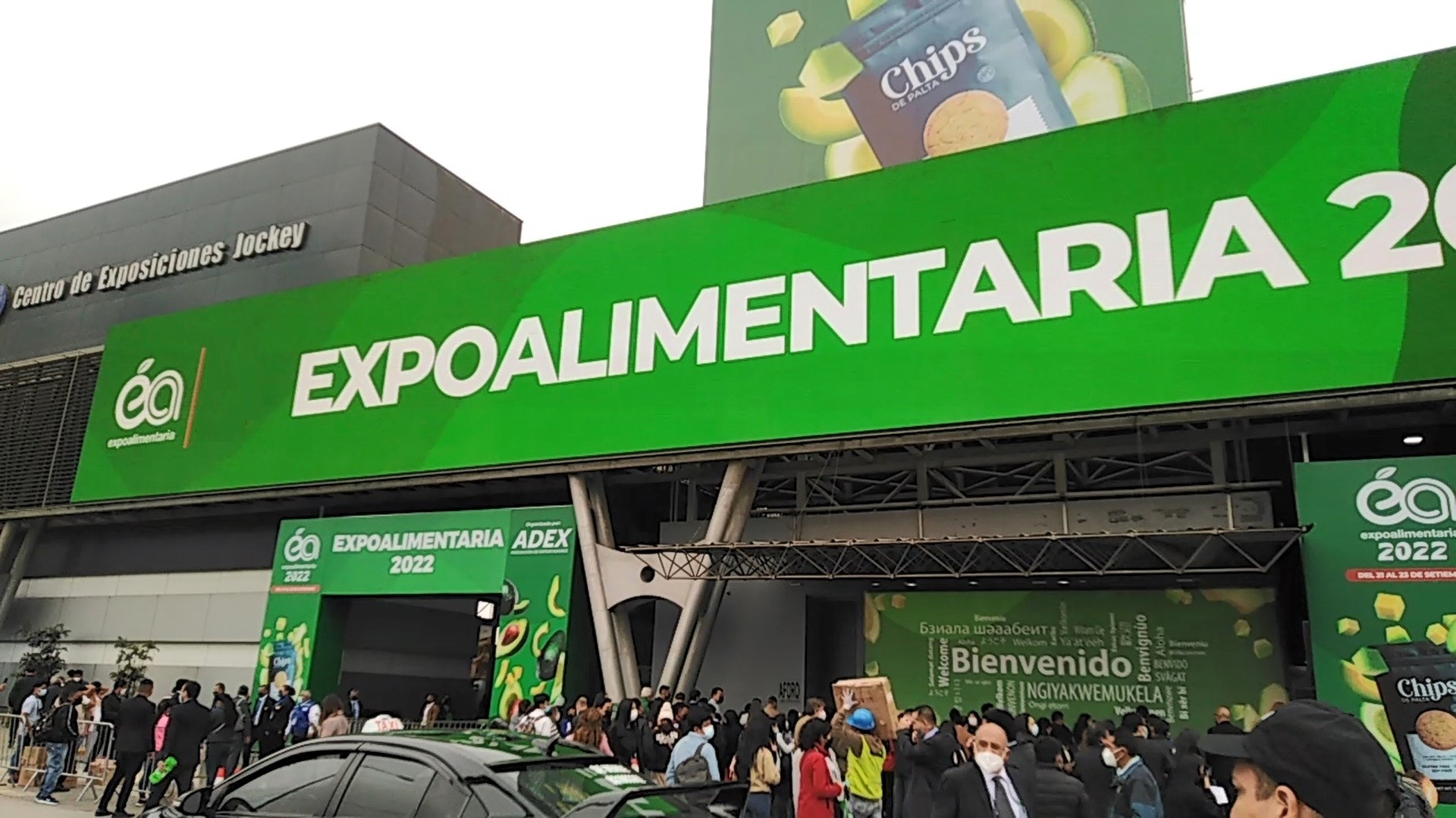 Expoalimentaria la feria de alimentos más importante de América Latina del 25 al 27 de septiembre en el Centro de Convenciones Jockey en Lima.