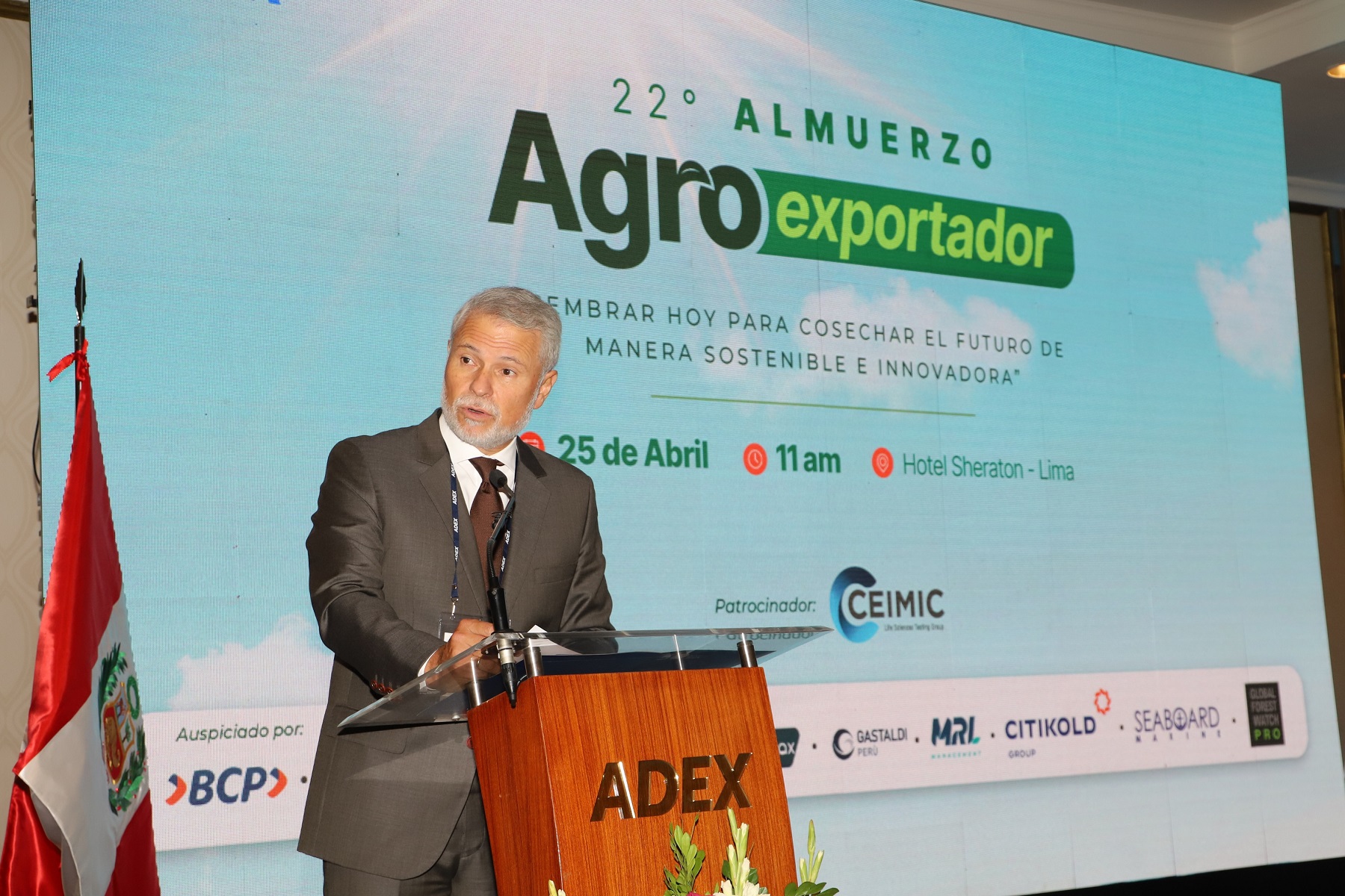 En el 22° Almuerzo Agroexportador ADEX dio a conocer agenda pendiente para continuar posicionando agroexportaciones del país a más mercados en el mundo.