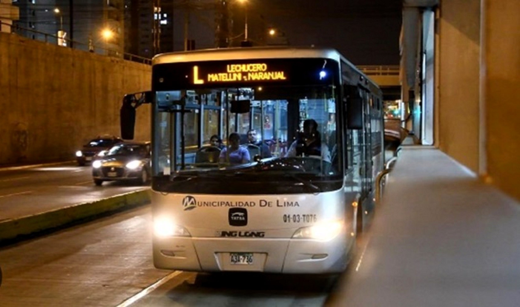 Limeños podrán viajar seguros de madrugada con el servicio Lechucero del Metropolitano, informó la ATU.