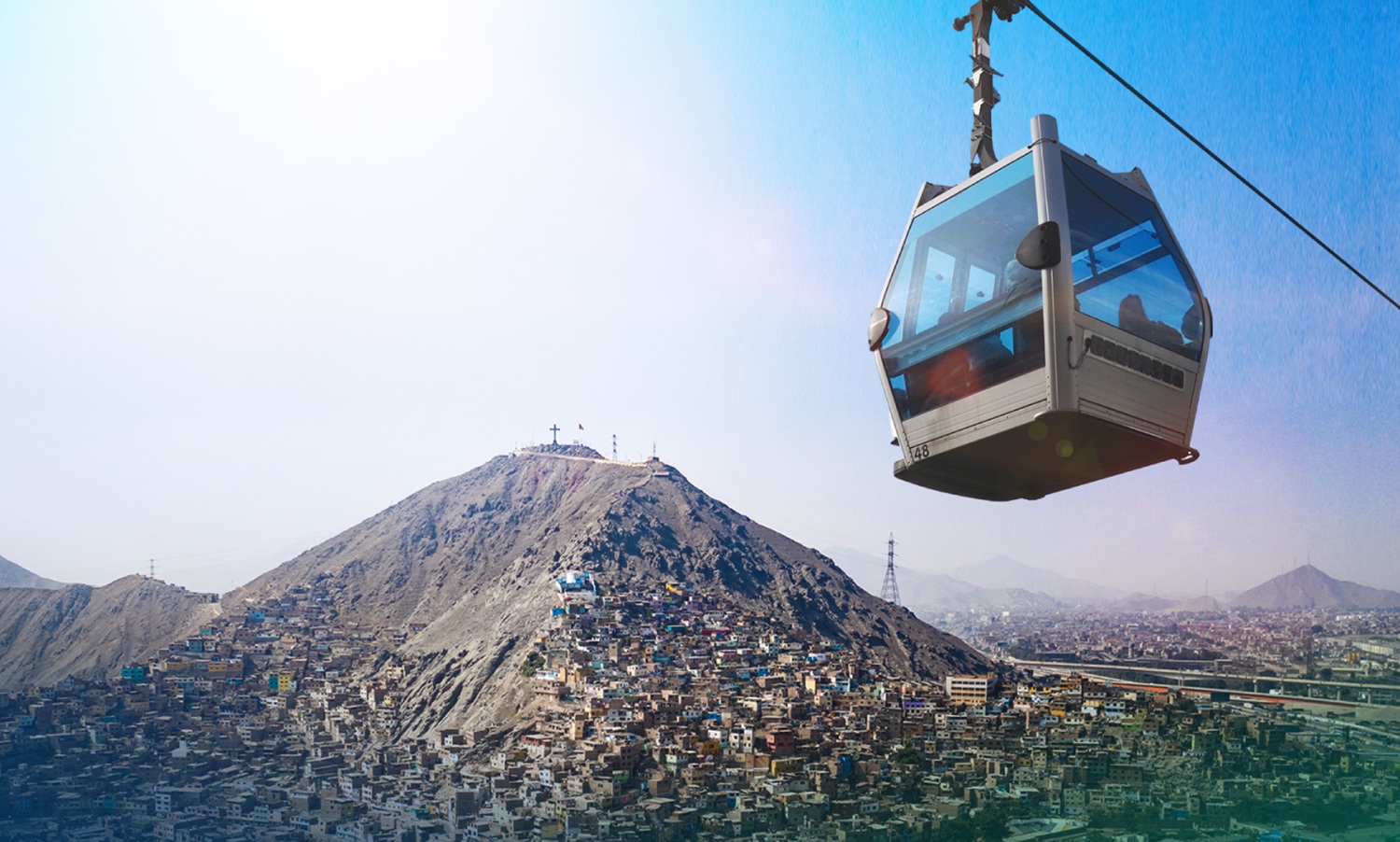 ATU: Inversión de teleféricos en Lima y Callao será de USD 433 millones, beneficiando a más de 200 mil personas, quienes ahorrarían hasta una hora de tiempo de viaje.