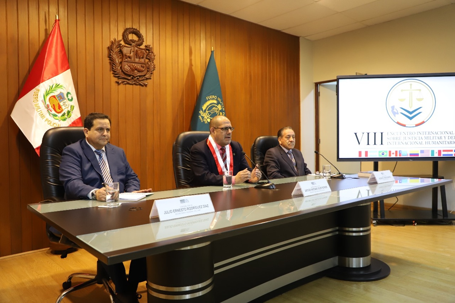 "Justicia Militar y DIH: Perú Lidera el Diálogo Internacional", encuentro clave en Lima de fortalecimiento de la justicia militar global los días 27, 28 y 29 de agosto.