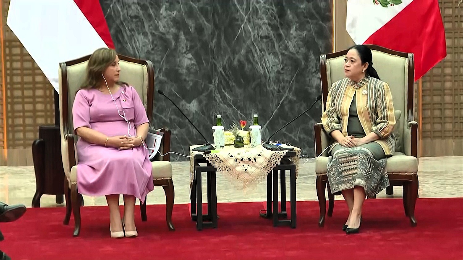 Presidenta Boluarte en el parlamento de Indonesia: “Acercando lazos entre Perú y Asia, mediante el diálogo y la cooperación".