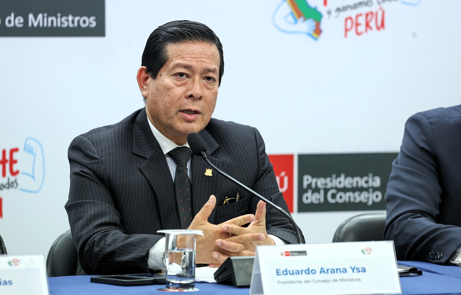 Premier Arana: “Fallo del Tribunal Constitucional revela politización de la justicia en Perú en el caso de la institución presidencial"