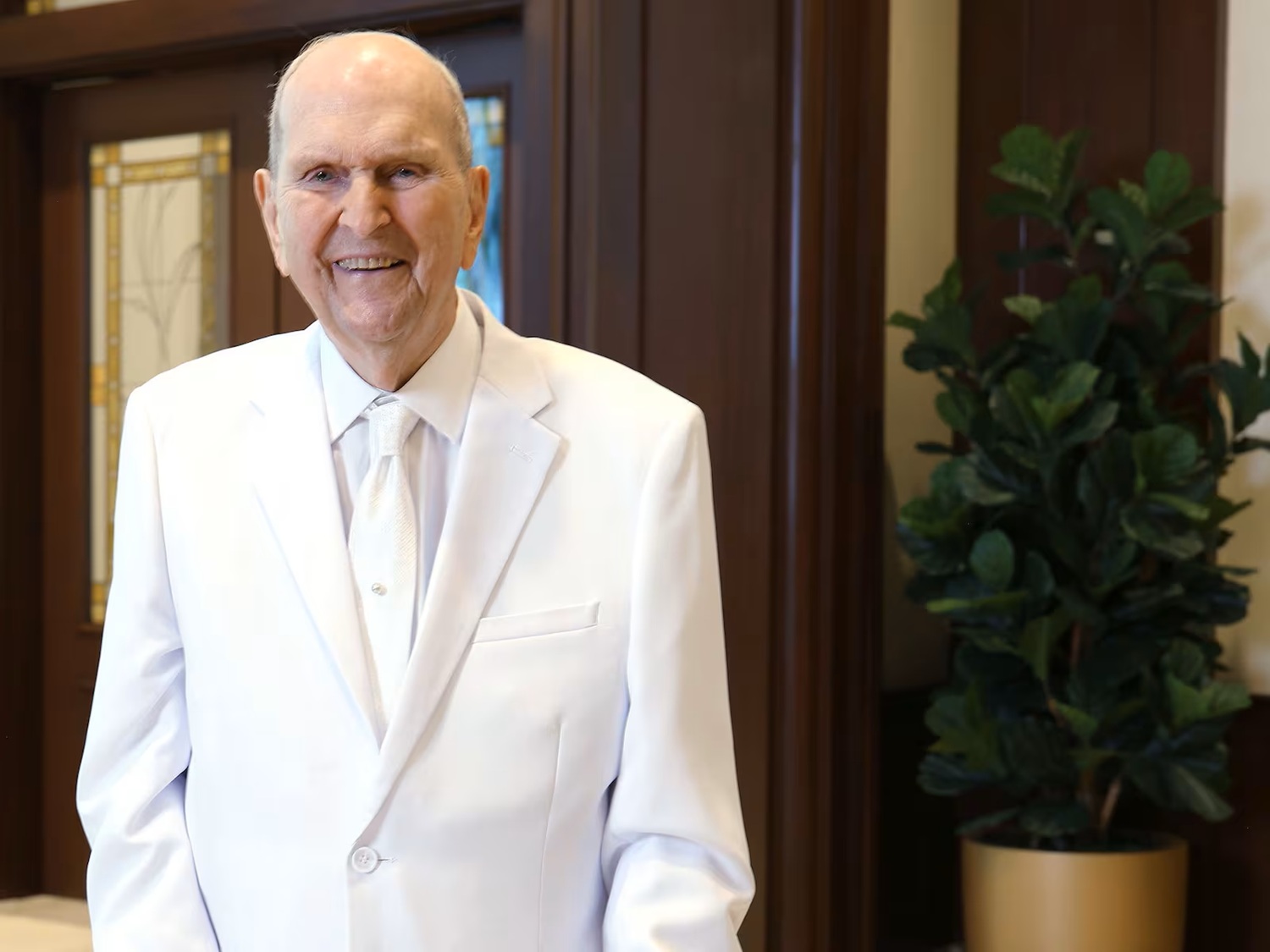 ¿Quién es el profeta de la Iglesia de Jesucristo que cumple más de cien años de edad?: Se llama Russell M. Nelson y celebra 101 años y vive en Salt Lake City.