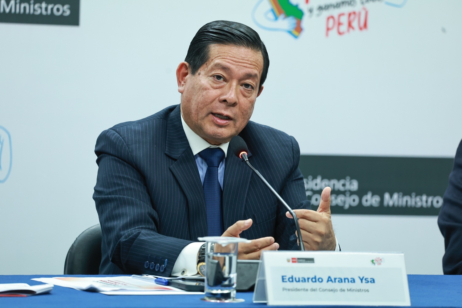 Premier Arana defiende la soberanía judicial del Perú ante la CIDH y elogia reconocimiento a defensores contra el terrorismo.