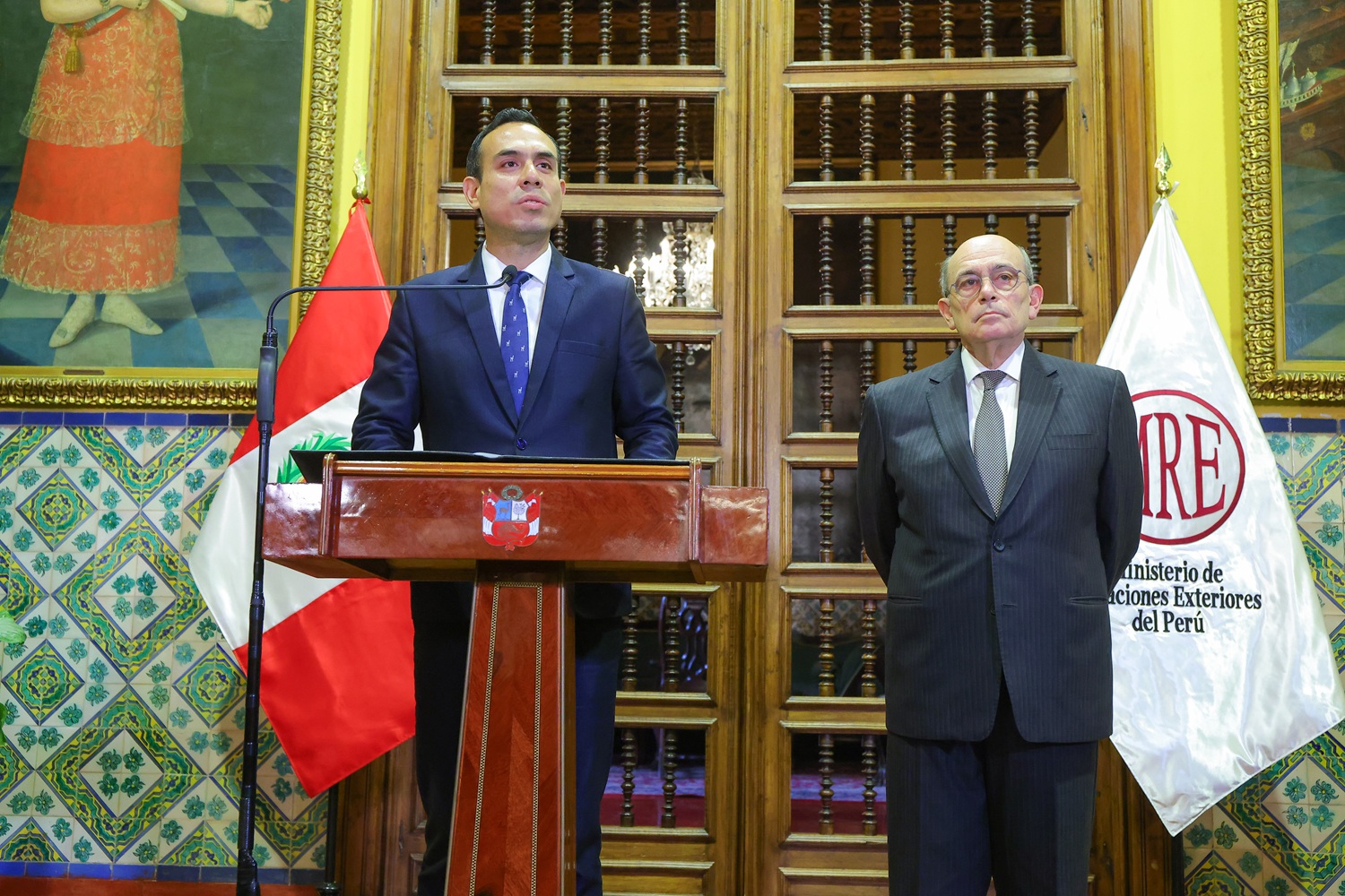 Cuerpo Diplomático Acreditado en el Perú: "Perú busca consolidarse como actor estratégico en el escenario internacional, indicó presidente Jerí Oré".