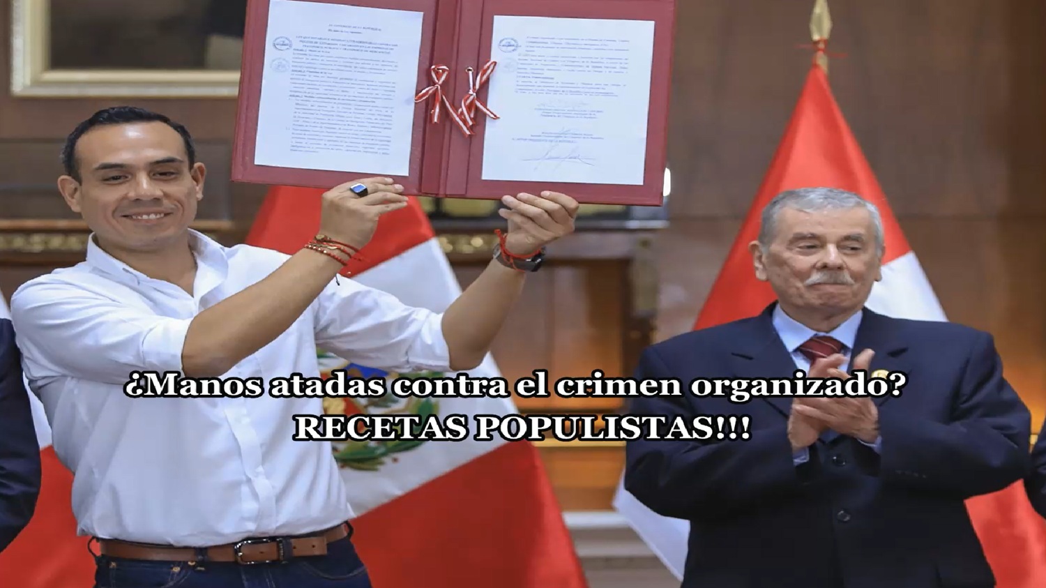 PERÚ: ¿Manos atadas contra el crimen organizado? Leyes 31990, 31388, 32104, 31751, 32108 y 32181 ¿Seguridad o riesgos?, polémica y debate nacional.