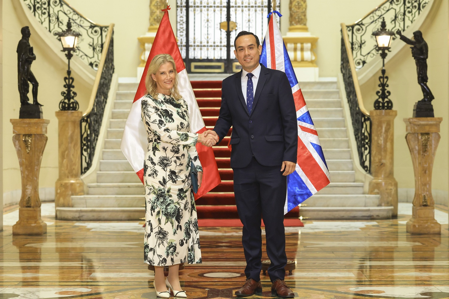Perú y Reino Unido celebran 202 años de relaciones diplomática, presidente Jerí y Duquesa de Edimburgo se reunieron en Palacio de Gobierno.