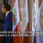 Mociones de Censura a Jerí Oré: “Artículo 50 del Reglamento abre vía para autoconvocatoria de tres quintas partes de legisladores, es decir 78 congresistas”.