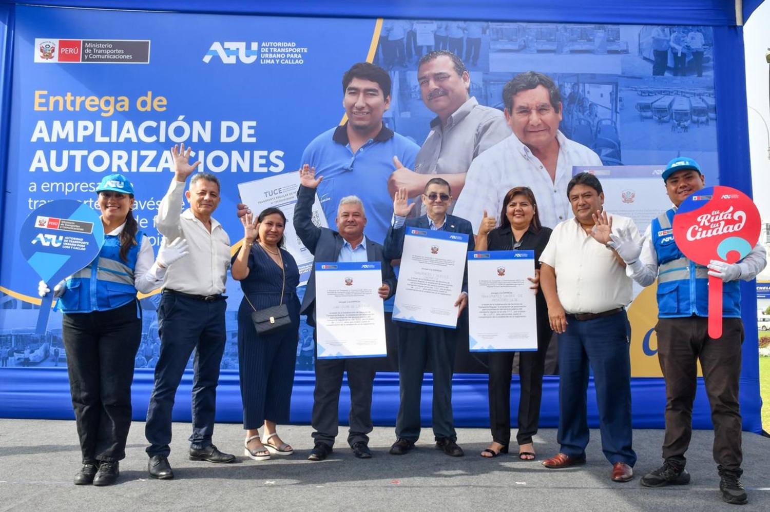 Buses Eléctricos, GNV e Híbridos: "ATU entrega ampliaciones de títulos habilitantes para impulsar transporte sostenible en Lima y Callao".