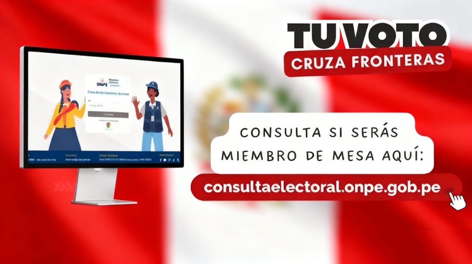 Ministerio de Relaciones Exteriores: "¡Tu voto cruza fronteras! 2,543 mesas listas en el mundo para elecciones peruanas 2026".