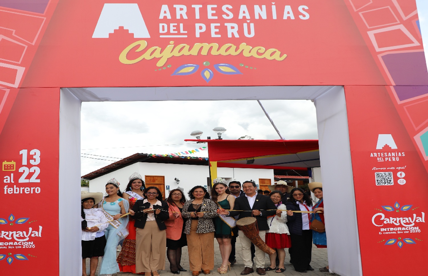 “Feria ‘Artesanías del Perú’ - Cajamarca: Riqueza cultural al alcance de carnavaleros hasta el 22 de febrero”.