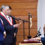 Jura Judith Rojas como nueva congresista de Podemos Perú para completar periodo 2021-2026.