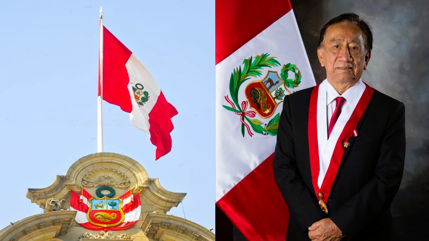 María Balcázar Zelada: Es elegido Presidente del Congreso y por consiguiente asumirá la Presidencia de la República del Perú.