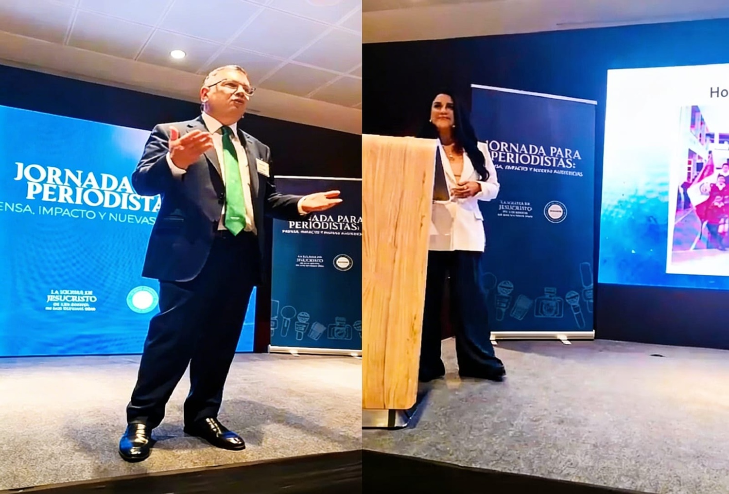 Jornada Para Periodistas: Prensa, Impacto y Nuevas Audiencias: "¿Informar o transformar? La clave es distribuir el contenido" & "¿Quién publica primero o quién dice la verdad?".