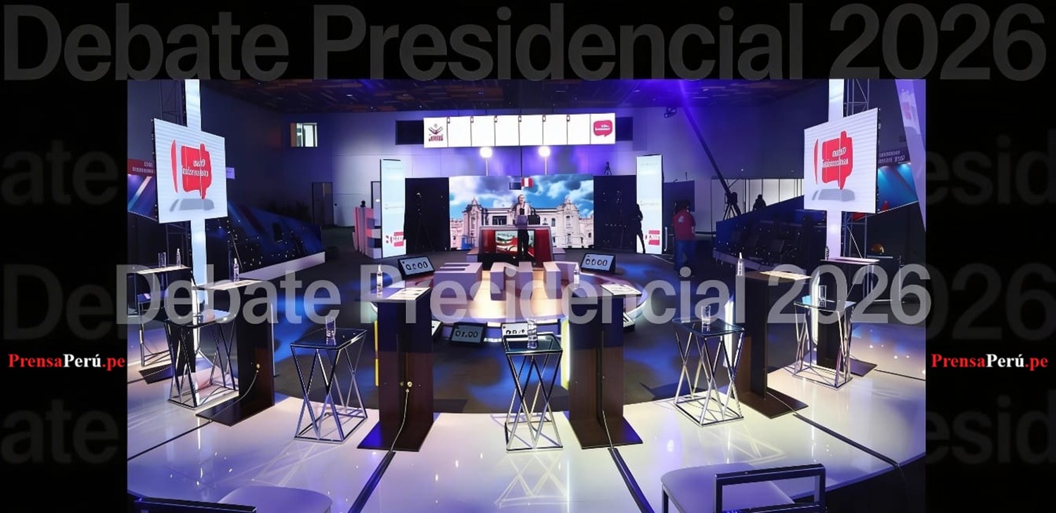 “¡Ya llega el momento! Este lunes 23 arranca el gran debate presidencial del JNE para las Elecciones Generales-2026”.