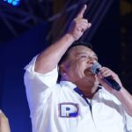 Cierre de Campaña ‘Pepe Luna’: “Pensión para todos, empleo joven, devolución de la ONP, Urresti en seguridad y economía fuerte con derechos y protección social”.