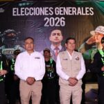“Muro de Seguridad: Más de 100 mil efectivos se despliegan en todo el territorio, el mayor operativo electoral de la historia del Perú”.