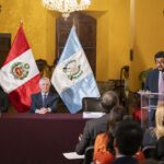 Perú entrega ‘Nota Diplomática’: “El TLC con Guatemala está listo para entrar en vigor luego de más de una década de esfuerzo, siendo el acuerdo comercial que une al Perú con Centroamérica”.