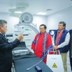 ¡Gestión con Honradez¡ “obras y transparencia hasta el 28 de julio indicó presidente Balcázar durante supervisión del ‘Nuevo Hospital Antonio Lorena’ de alta tecnología para el sur del Perú”.​