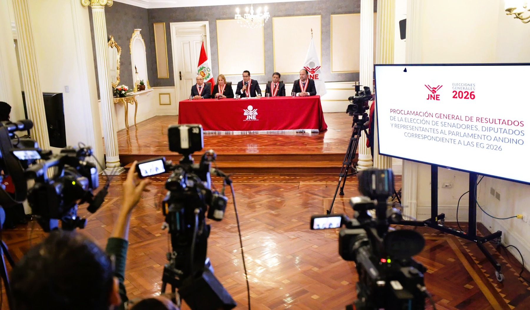 JNE proclama resultados oficiales del Congreso bicameral y representantes ante el Parlamento Andino ¿Así quedan distribuidos los escaños en el Senado y la Cámara de Diputados?