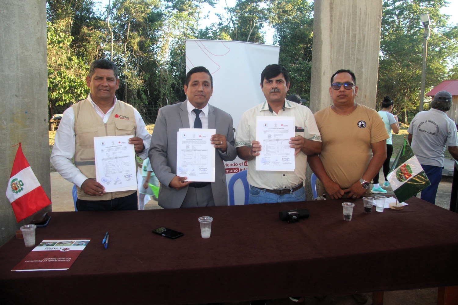 Unen esfuerzos Iglesia de Jesucristo y Cáritas por Iberia en Madre de Dios, 'Planta de Tratamiento Local' fortalecida con equipos e insumos que garantizan agua continua y segura para sus habitantes.