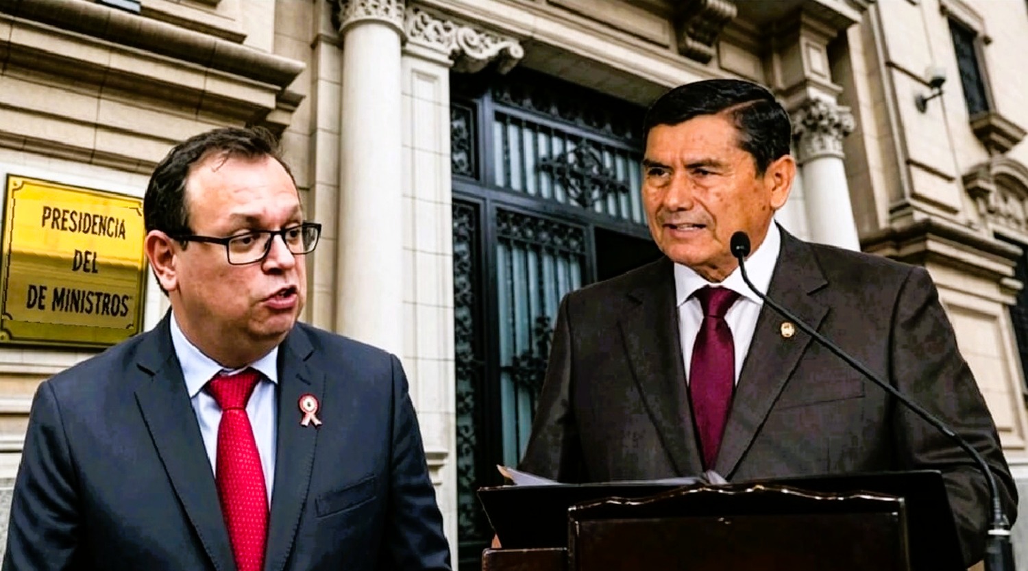 Se inició 'Traspaso de Mando' premier Luis Arroyo y Marco Vinelli, jefe del equipo encargado del proceso de transferencia del próximo Gobierno inician transferencia ordenada y técnica del país.